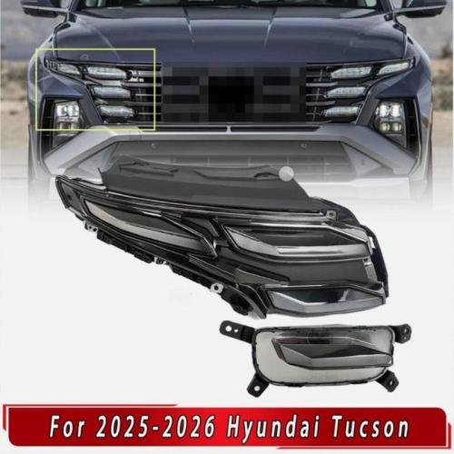 Smoked LED DRL Daytime Running Light Lamp RH Right For 2025-2026 Hyundai Tucson