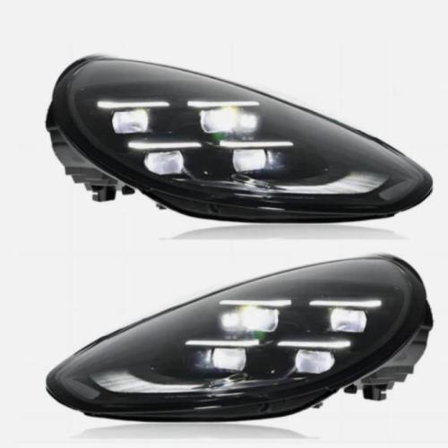 For Porsche Panamera 14-17 modified LED matrix lens headlight assembly Kits