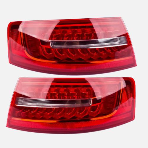 Pair Rear LED Outer Tail Light Brake Lamp For 2009-2011 Audi A6 C6 S6 4F Sedan