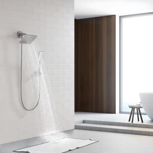 Brass & Engineering Plastics & Stainless Steel thermostability & Multifunction Shower Set durable mixed colors PC