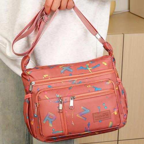 Oxford Printed & Easy Matching Crossbody Bag PC