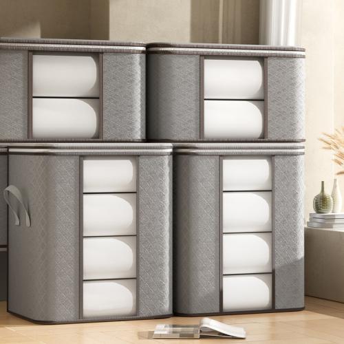 Non-Woven Fabrics dampproof & foldable Pouch Bag dustproof gray PC