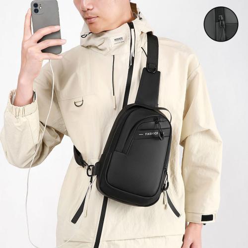 PU Leather Multifunction Crossbody Bag hardwearing & waterproof & breathable PC