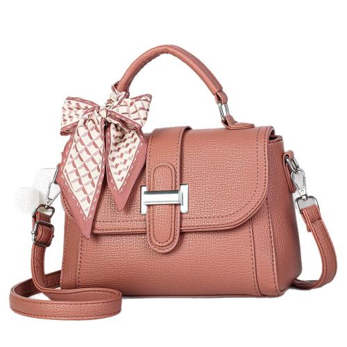PU Leather Handbag attached with hanging strap PC