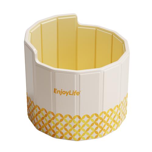 PVC & Canvas heat preservation & foldable Foldable Bathtub thicken printed letter PC