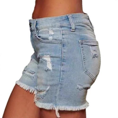 Cotton Ripped & Slim Women Jeans PC