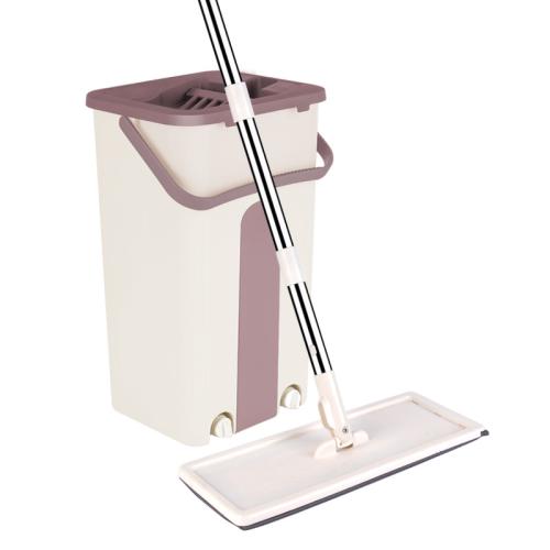 Microfiber & Stainless Steel & Plastic Cleaning Mop Set Set