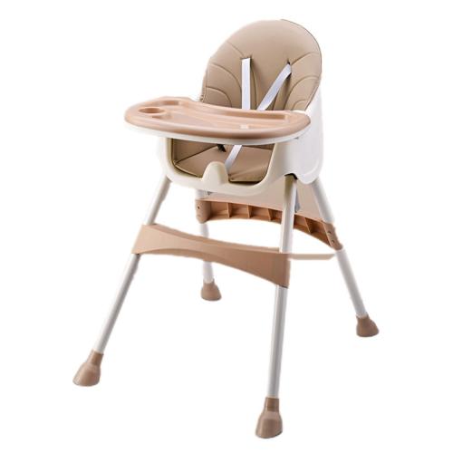 Polypropylene-PP & PU Leather foldable Child Multifunction Dining Chair portable & adjustable PC