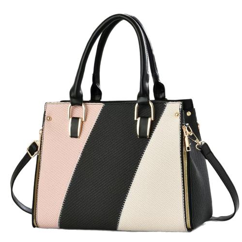 PU Leather Tote Bag Handbag attached with hanging strap PC