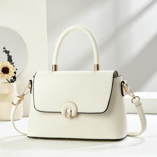 PU Leather Vintage Handbag attached with hanging strap PC