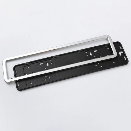 Registration License Vehicle Number Plate Holder Frame Surround Stainless Steel