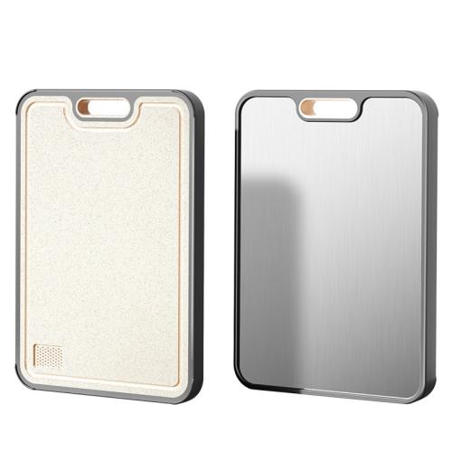 304 Stainless Steel & Polypropylene-PP antibacterial & mildew proofing & double sided Chopping Board durable & anti-skidding PC