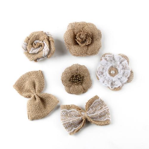 Linen & Lace Clothing Ornament handmade PC