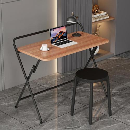 Metal & Wooden Foldable Table PC