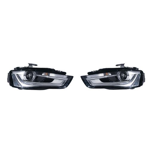 Fits For AUDI A4 2012-2015 FRONT HEADLAMP HEADLIGHT XENON