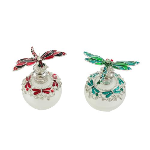 40ml Glass & Zinc Alloy Perfume Bottle 