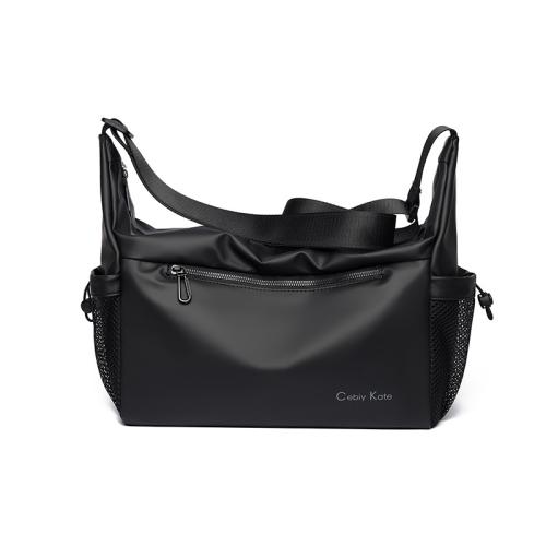 PU Leather Messenger Bags Crossbody Bag large capacity & waterproof PC