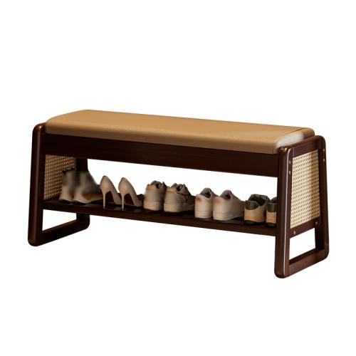 Sponge & Wood Multifunction Storage Stool Plastic PC