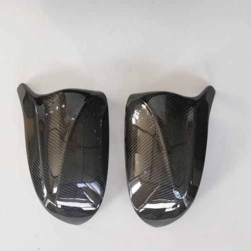 Real Carbon Fiber Mirror Cover Caps Shell For BMW X3 X4 X5 X6 X7 G01 G02 G05 G06