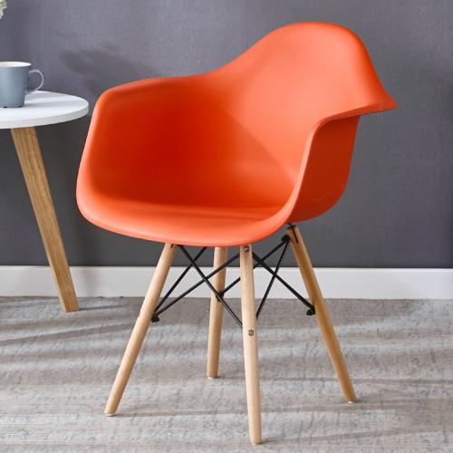 Metal & Wood & Plastic Casual House Chair PC