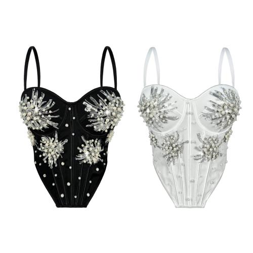 Polyester Sexy Corset & skinny style PC