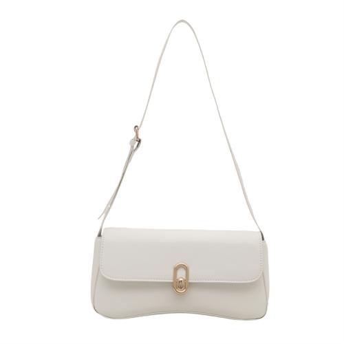 PU Leather & Polyester Shoulder Bag durable & soft surface Solid PC