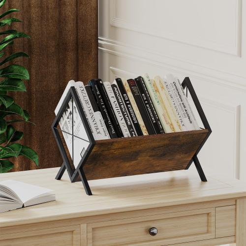 Wood & Iron Storage Rack PC