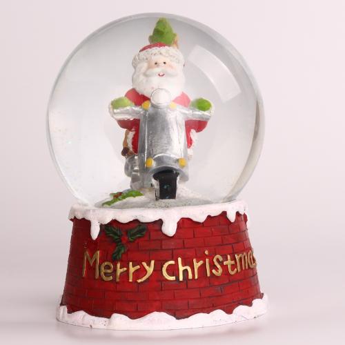 Synthetic Resin with sound Crystal Globe PC