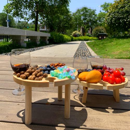 Bois Table pliable pièce