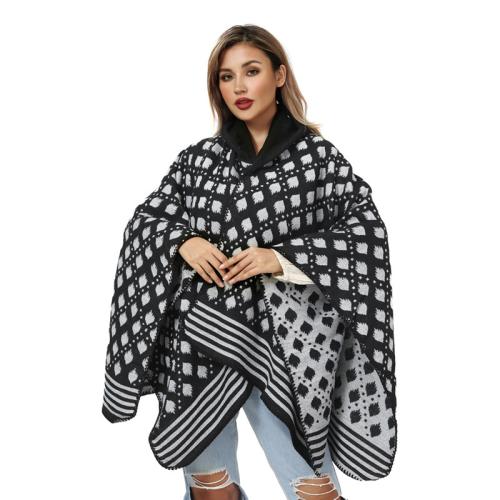 Polyester Mantel, Gedruckt, Plaid, mehr Farben zur Auswahl,  Stück