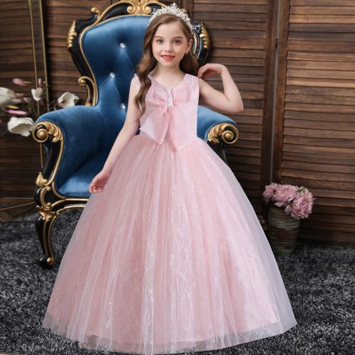 Polyester Princess & Ball Gown Girl One-piece Dress PC