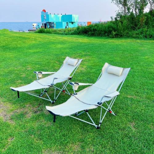 Metal & Oxford Outdoor Foldable Chair portable PC