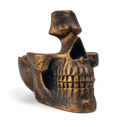 Resin Creative Halloween Ornaments gold PC