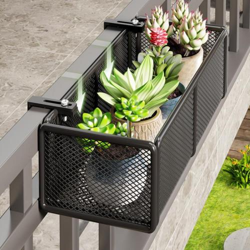 Iron Flower Rack Wall Hanging & stretchable & hollow PC