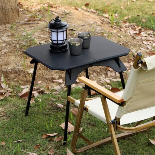 Aluminium Alloy & Engineering Plastics Outdoor Foldable Table adjustable PC