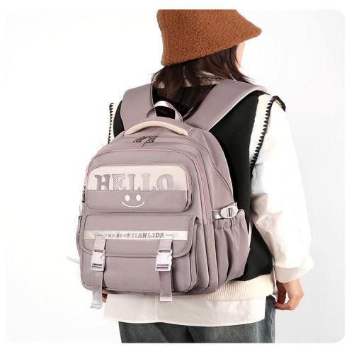 Oxford Load Reduction Backpack contrast color & large capacity PC