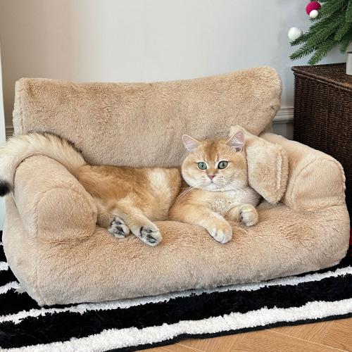 Plush & PP Cotton & Oxford detachable and washable & Soft Pet Bed & thermal PC