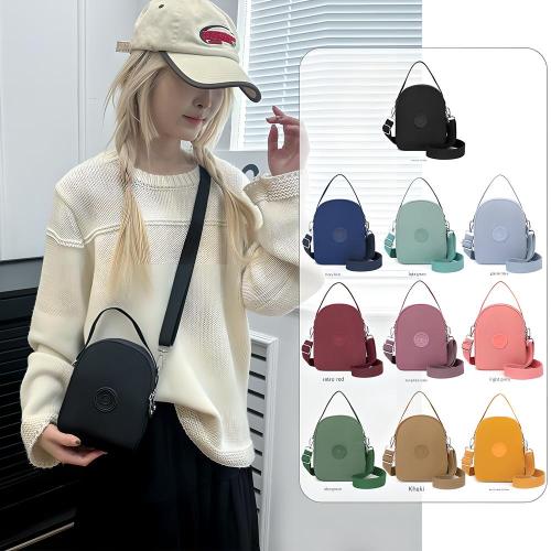 Oxford Shell Shape Crossbody Bag attached with hanging strap & waterproof PC