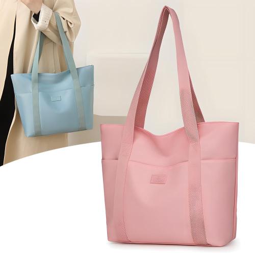 Oxford Patchwork Bag Shoulder Bag attached with hanging strap & waterproof PC