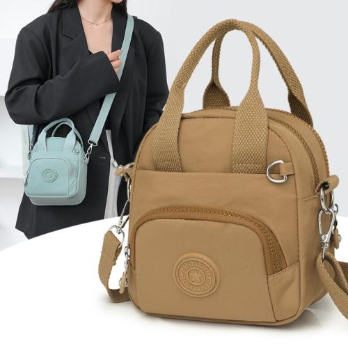 Nylon Box Bag Crossbody Bag attached with hanging strap & waterproof PC