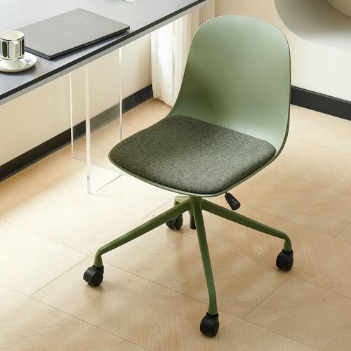 Polypropylene-PP & Iron & Cotton Linen Office Chair rotatable & adjustable Solid PC