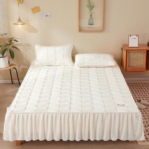Polyester and Cotton Bed Fitted Sheet Solid PC