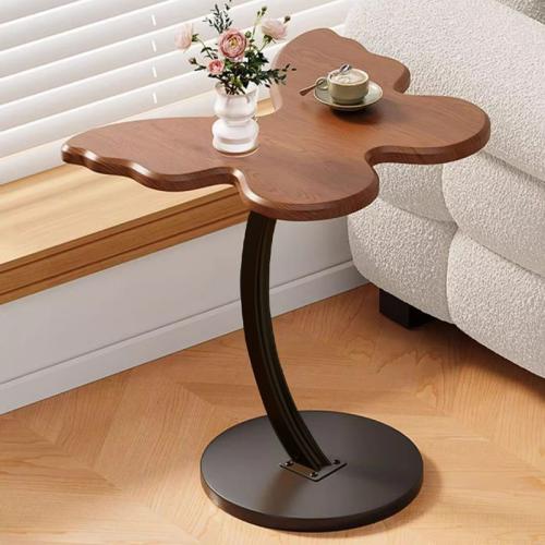 Metal & Wooden Side Table Solid PC