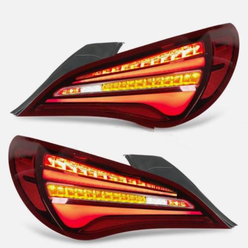 LED Turn Signal Rear Red Tail Lights Assembly For Mercedes Benz CLA  2014-2019