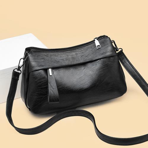 PU Leather Easy Matching Crossbody Bag attached with hanging strap PC