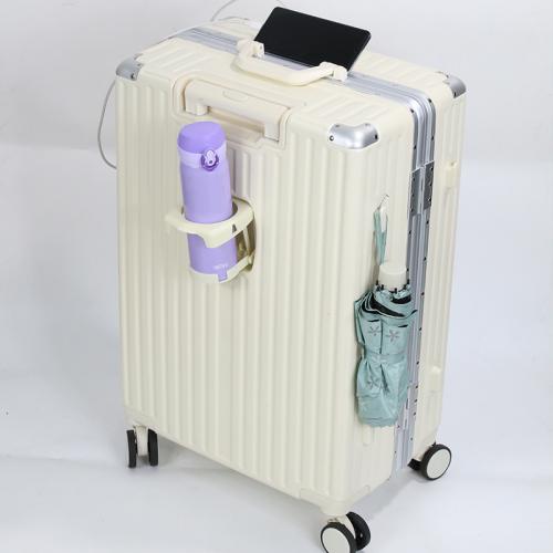 Abs & PC-Polycarbonaat Koffer Aluminium & Polyester meer kleuren naar keuze stuk