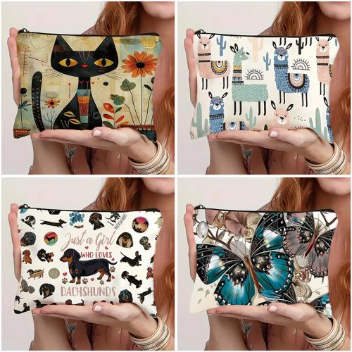 ポリエステル 化粧品バッグ 印刷 他 選択のためのより多くの色 一つ