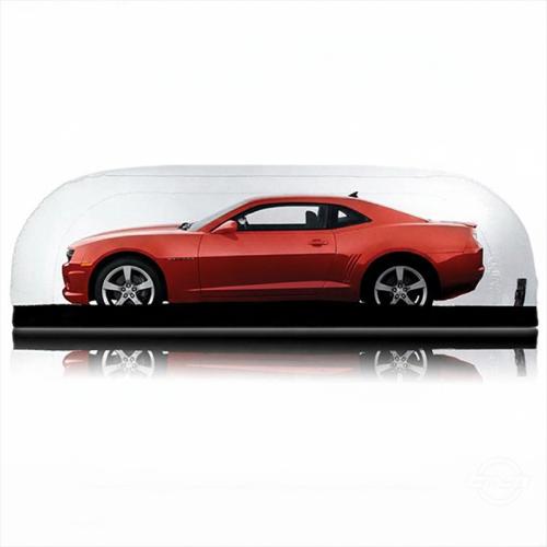 Outdoor inflatable car transparent parking tent car cover