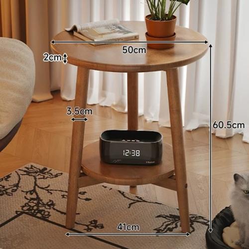 Massive Wood Beistelltisch, Stück