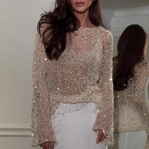 カディス & アクリル 女性のニットウェア スパンコール 選択のためのより多くの色 一つ